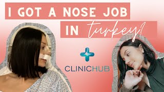 TURKEY RHINOPLASTY VLOG  My nose job with Dr Emrah Celik [upl. by Trembly]