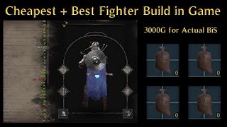 The Best and Cheapest Fighter Build Guide  3000g for BIS  Dark and Darker [upl. by Ycnahc66]