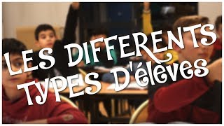 LES DIFFÉRENTS TYPES D’ÉLÈVES  Club Numérique Collège Coutelle [upl. by Tebor]