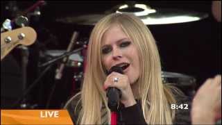 Avril Lavigne  When Youre Gone  Live on Sunrise 08052007 [upl. by Preston496]