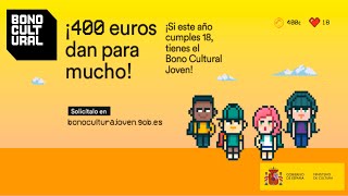 Spot Bono Cultural Joven 2024 [upl. by Kensell946]