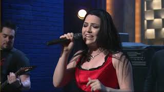 Evanescence  Call Me When Youre Sober  Live on Conan OBrien [upl. by Yroger]