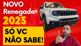 Novo JEEP RENEGADE 2023 Só VC NÃO SABE [upl. by Nauj]