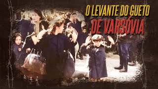 O levante do gueto de Varsóvia contra a ocupação de Hitler [upl. by Elleinnad320]