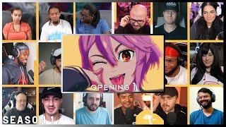 Dan Da Dan Opening Reaction Mashup  ダンダダン [upl. by Riobard183]