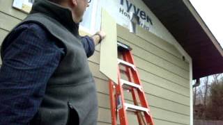 How to Flash Joints in James Hardie Siding [upl. by Aelrac]