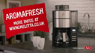 Melitta® AromaFresh with removable water tank [upl. by Whiffen]