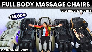 Full Body Massage Chair Price in India  Best Massage Chairs Online at Best Price massagechairs [upl. by Ylatan]