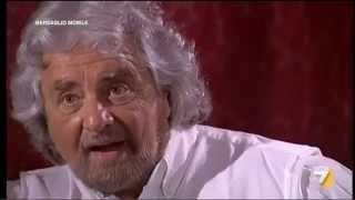 Beppe Grillo lIntervista integrale di Enrico Mentana [upl. by Eiramanitsirhc]