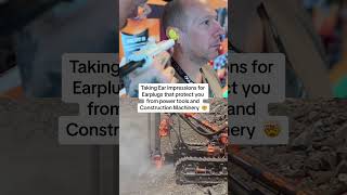 Ear Impressions for Earplugs to protection you from Heavy Construction Machinery earplugs [upl. by Lisk]