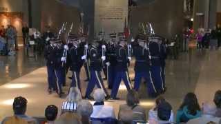 US Army Drill Team Performance [upl. by Nudnarb546]