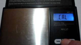 How To Calibrate Digital Pocket Scales WITHOUT a Calibration Weight [upl. by Eikcim]