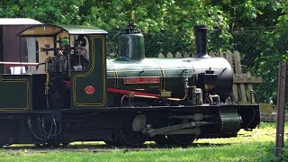 Cleethorpes Coast Light railway CCLR train around Cleethorpes Lincs May 2024 🇬🇧 🚂 [upl. by Notsnorb]