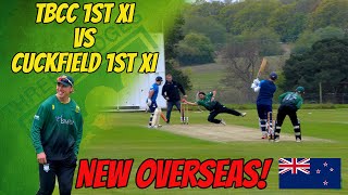 4 BRAND NEW PLAYERS  TBCC 1st XI vs Cuckfield 1st XI  Cricket Match Highlights [upl. by Breskin]