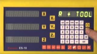 How to use the ARC function on an Easson Digital Readout from DRO PROS [upl. by Auguste]