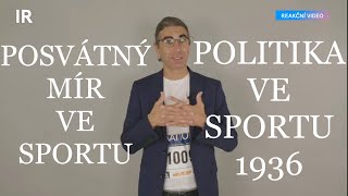 Sportovci mají křičet svoboda  REAKCE amp ZPRÁVY [upl. by Dituri]