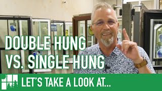 Double Hung VS Single Hung Windows [upl. by Annadal]