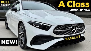 2023 MERCEDES A Class Sedan AMG NEW FACELIFT FULL InDepth Review Exterior Interior Infotainment [upl. by Gridley492]