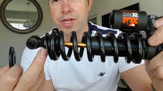 How to change the coil on a mtb coil shock dhx2 [upl. by Nnaxor279]