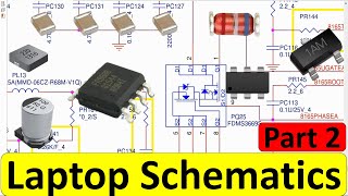 Laptop motherboard repair  schematics reading guide part 2 [upl. by Aridatha]