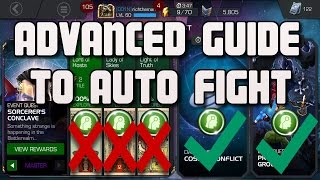 Advanced Guide to Auto Fight Marvel Contest of Champions [upl. by Joshia61]