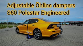 Adjustable Öhlins S60 Polestar Engineered 🔥 [upl. by Gothard231]