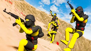 MANTAS WARBOX DESERT Active Ragdoll Physics Realistic Brutal Epic NPC Wars 168 [upl. by Warfourd]