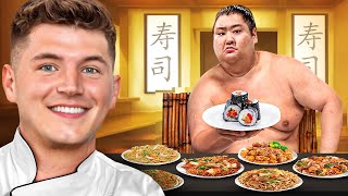 Cooking For The World’s Heaviest Sumo Wrestler 600 LBS [upl. by Octavius]