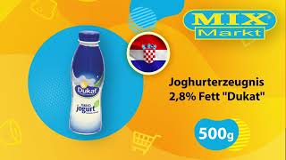 Joghurterzeugnis von quotDukatquot bei Mix Markt [upl. by Aileon757]