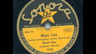 Bertil Boo  Mona Lisa [upl. by Oralla]