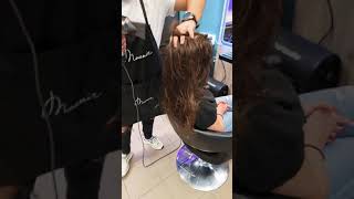 Keratin treatment  ALFAPARF Milano Lisse Design Keratin Therapy [upl. by Harrietta]