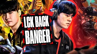 LCK IS BACK WITH A BANGER  KT TAKE ON GENG  CAEDREL [upl. by Guimond]