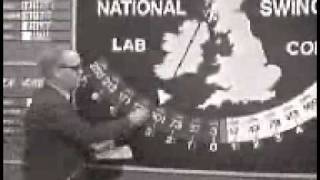 UK General Election 1966  Election Results Coverage Includes Swingometer [upl. by Notsua]