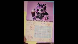 DarkGothic Amigurumi Calendar 2025 [upl. by Eednam]