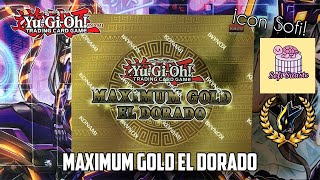 YuGiOh Abriendo Maximum Gold El Dorado con SofiSuaste [upl. by Ieluuk]