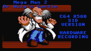 Mega Man 2  Dr Wilys Castle C64 SID Cover Hardware Recording with Oscilloscope View [upl. by Welcy]