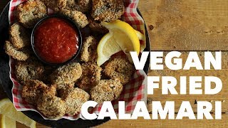 Vegan Fried Calamari  Two Market Girls [upl. by Thomsen183]