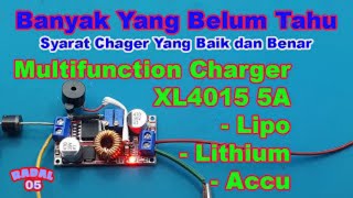 Power supply adjustable XL4015 CC CV 32V 5A Step down Charger Apa saja [upl. by Conger]