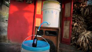 Clean Water Filter  Philemone Antoine  Haiti [upl. by Lebezej]