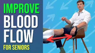 4 Exercises to Improve Blood Flow amp Circulation in the Legs for Seniors [upl. by Modeerf966]