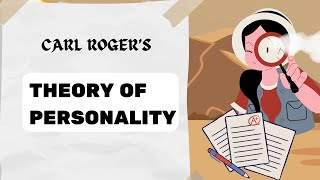 Carl Rogers Theory Of personality I Counselling [upl. by Missi]