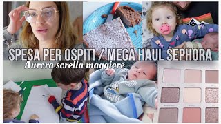 LA VITA COSÌ … AURY SORELLA MAGGIORE Pronti per il viaggio E SHOPPING da SEPHORA [upl. by Yrebmik15]