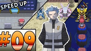 Pokemon Platinum Walkthrough Part 9  Team Galactic HQ Spear Pillar amp Distortion World SPEED UP [upl. by Parcel]