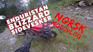 Enduristan Blizzard  Norsk MotoVlog [upl. by Kakalina802]