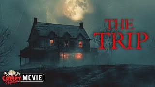 THE TRIP  FULL HD NEW SCARY MOVIE  HORROR FILMS  CREEPY POPCORN [upl. by Irtimid]