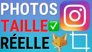 Comment Publier Des Photos En Taille Réelle Sur Instagram [upl. by Eloccin301]