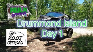 Drummond Island trip with ROOT Offroad day 1 Things arent brokenYET [upl. by Mikkanen]