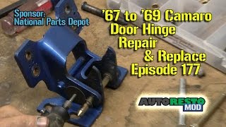 Chevy Camaro 1967 1968 1969 Hinge Pin Replacement How To Episode 177 Autorestomod [upl. by Judd]