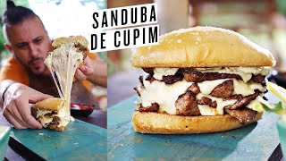 FIZ UM SANDUBA DE CUPIM INSANO  Receita fácil Shorts [upl. by Acirdna]