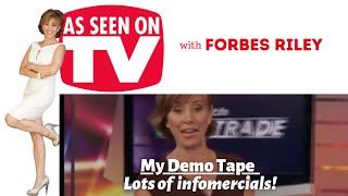 Infomercials with Celebrity TV Host Forbes Riley [upl. by Margarete]